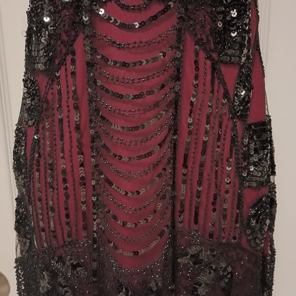 NWT 1920s Gatsby Style Flapper Sequin Dress - Picture 5 of 10